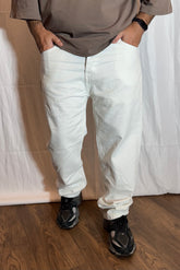 JEANS BAGGY WHITE