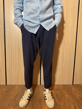 PANTALACCIO LINO BLU