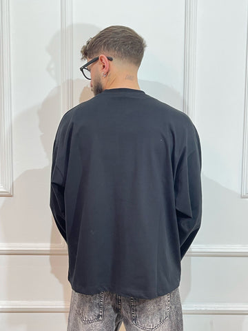 MAGLIA OVERSIZE MANICA LUNGA