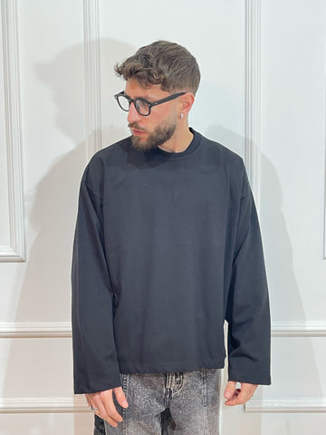 MAGLIA OVERSIZE MANICA LUNGA