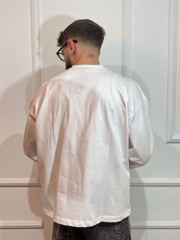 MAGLIA OVERSIZE MANICA LUNGA