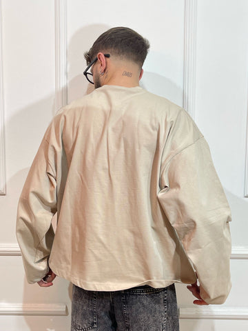 MAGLIA OVERSIZE MANICA LUNGA