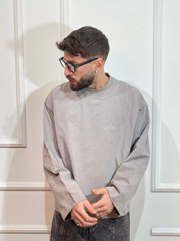 MAGLIA OVERSIZE MANICA LUNGA