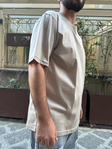 T-SHIRT BASIC EFFETTO SETA NJB - Bluff Clothing Store