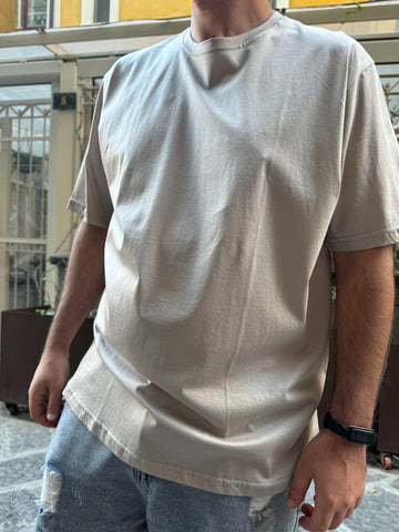 T-SHIRT BASIC EFFETTO SETA NJB - Bluff Clothing Store