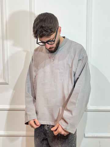 MAGLIA OVERSIZE MANICA LUNGA