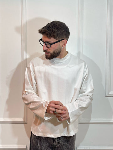 MAGLIA OVERSIZE MANICA LUNGA