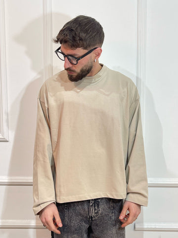 MAGLIA OVERSIZE MANICA LUNGA