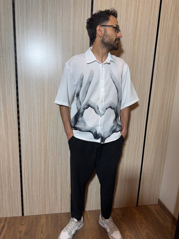 PANTALACCIO LINO BLACK