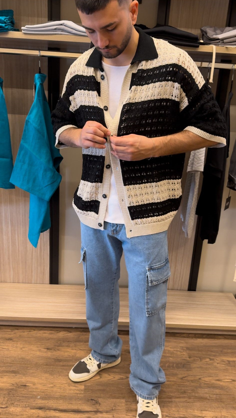 PULL TRAFORATO NJB - Bluff Clothing Store