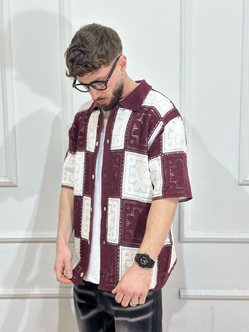 CAMICIA TRAFORATA
